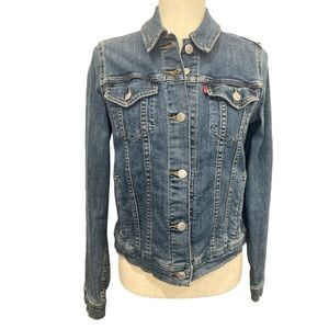 Levi’s Kids Unisex Red Tab Denim Jacket Size Kids L